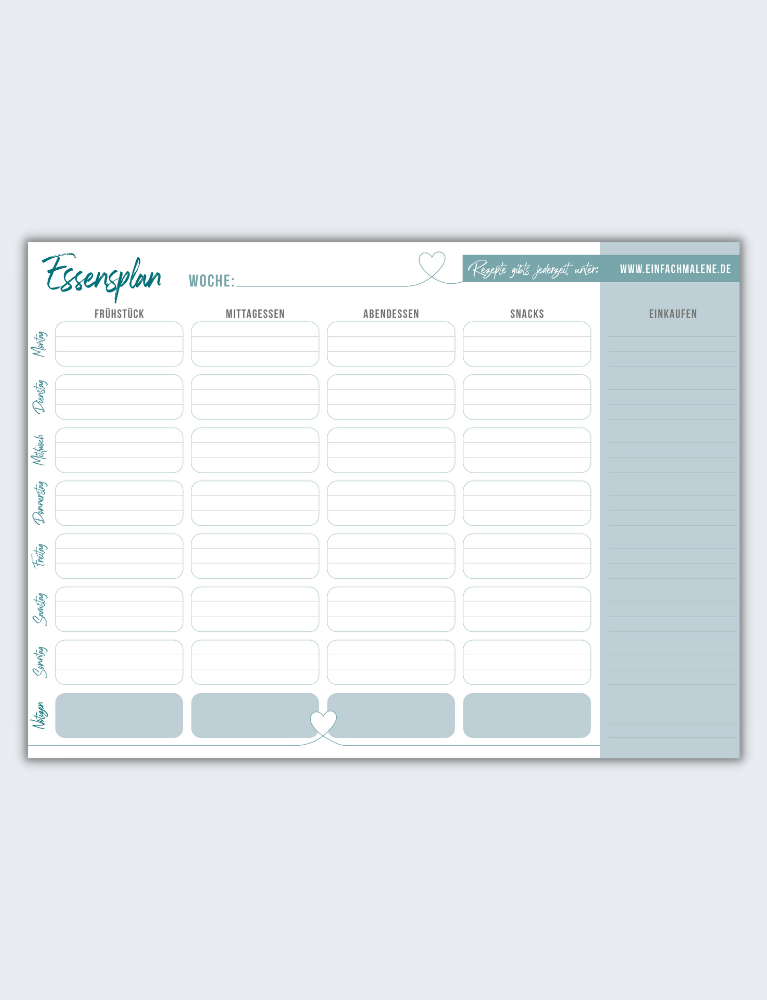 Wochenplaner (DIN A4)