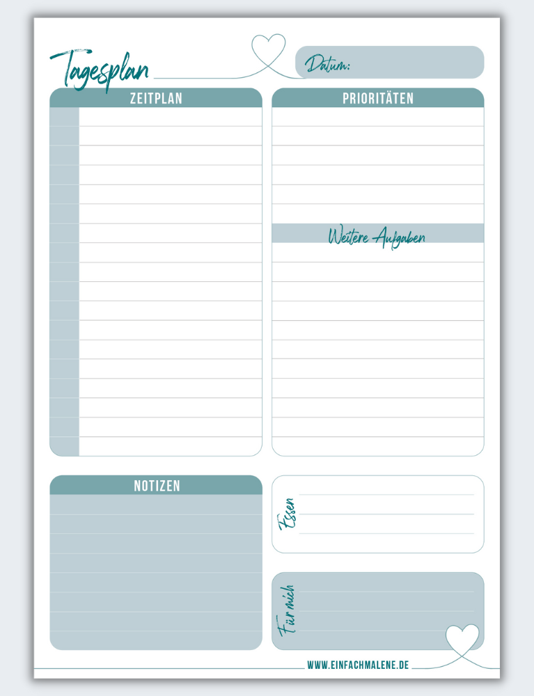 Tagesplaner (DIN A5)